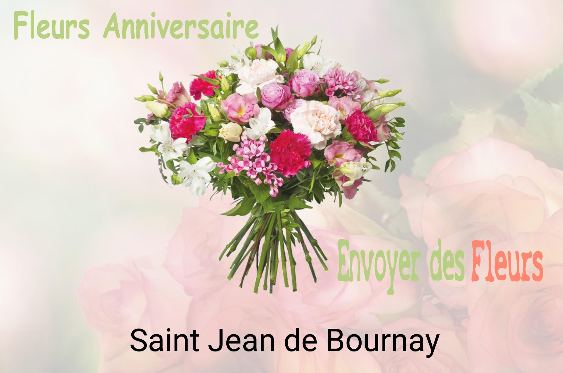 Bouquet de fleurs d’anniversaire livré à Saint-Jean-de-Bournay